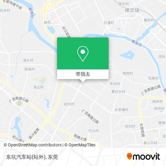 东坑汽车站(站外)地图