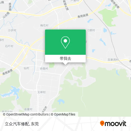 立众汽车修配地图
