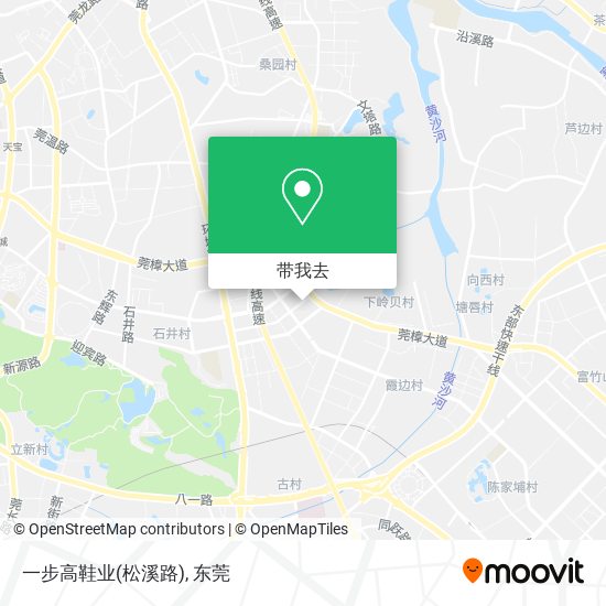 一步高鞋业(松溪路)地图