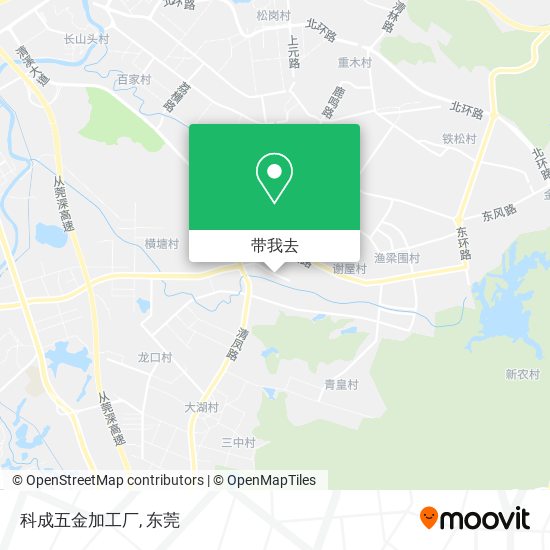 科成五金加工厂地图