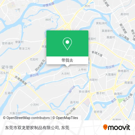 东莞市双龙塑胶制品有限公司地图