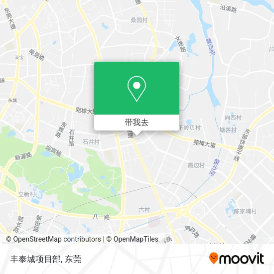 丰泰城项目部地图