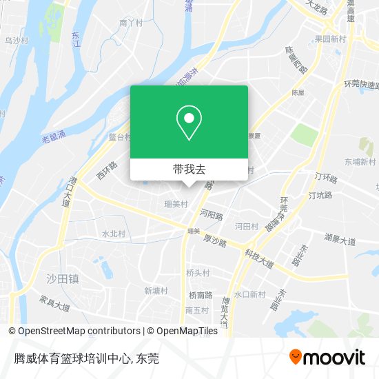 腾威体育篮球培训中心地图