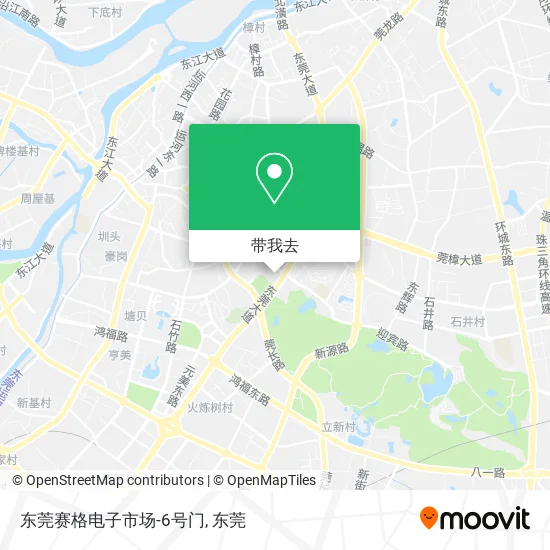 东莞赛格电子市场-6号门地图