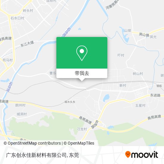 广东创永佳新材料有限公司地图