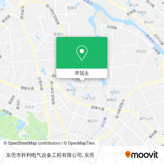 东莞市科利电气设备工程有限公司地图