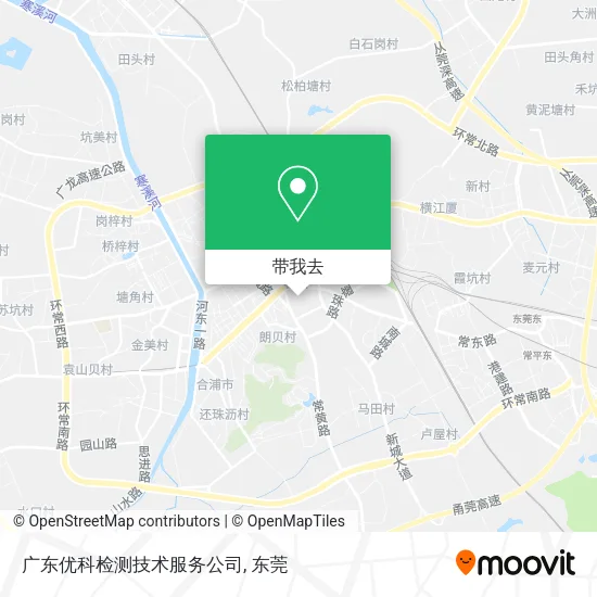 广东优科检测技术服务公司地图