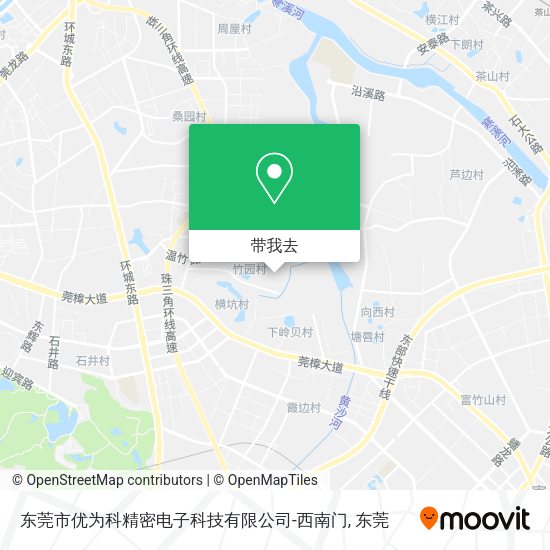 东莞市优为科精密电子科技有限公司-西南门地图