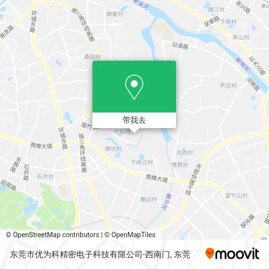 东莞市优为科精密电子科技有限公司-西南门地图