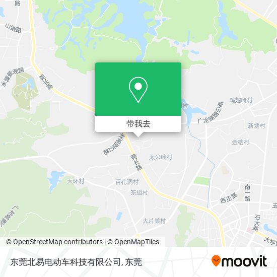 东莞北易电动车科技有限公司地图