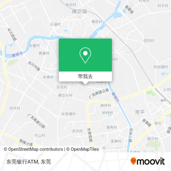 东莞银行ATM地图