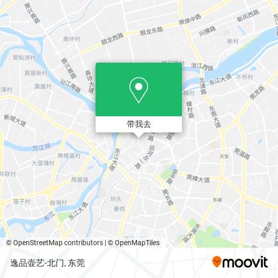 逸品壶艺-北门地图