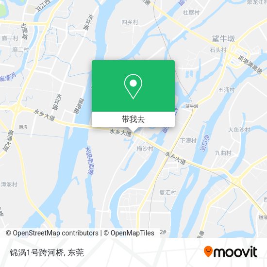 锦涡1号跨河桥地图