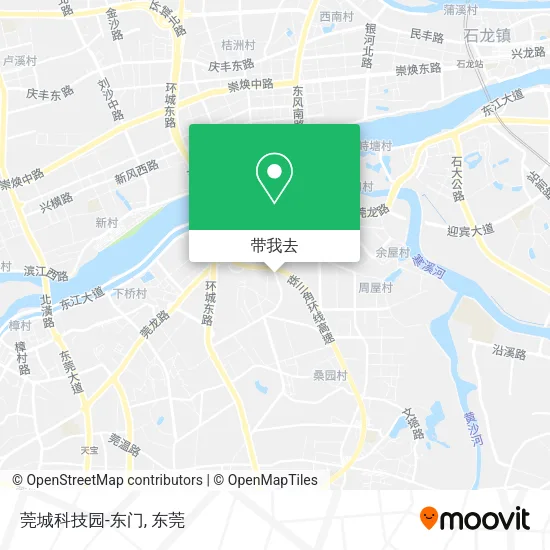 莞城科技园-东门地图