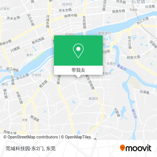 莞城科技园-东2门地图