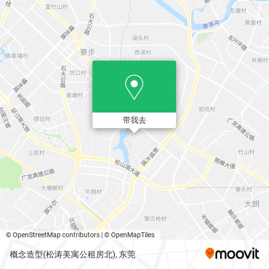 概念造型(松涛美寓公租房北)地图
