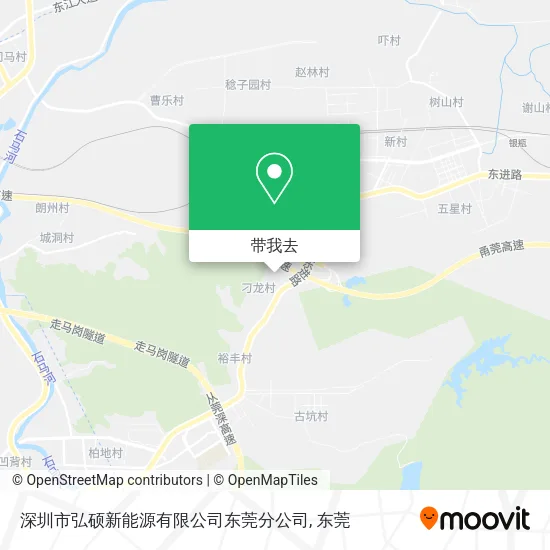 深圳市弘硕新能源有限公司东莞分公司地图