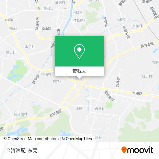 金河汽配地图