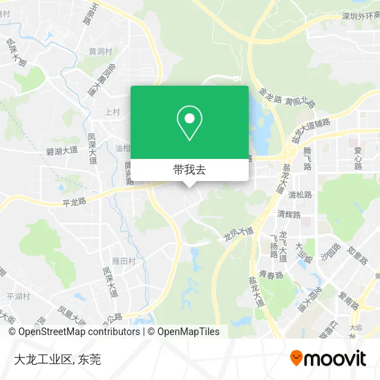 大龙工业区地图