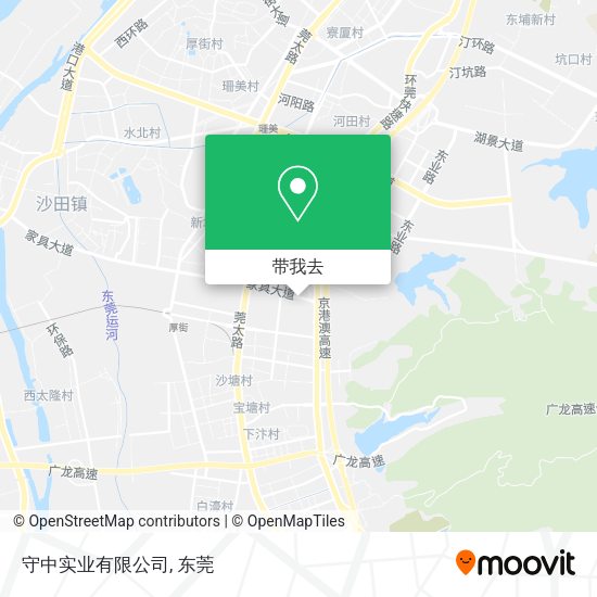 守中实业有限公司地图