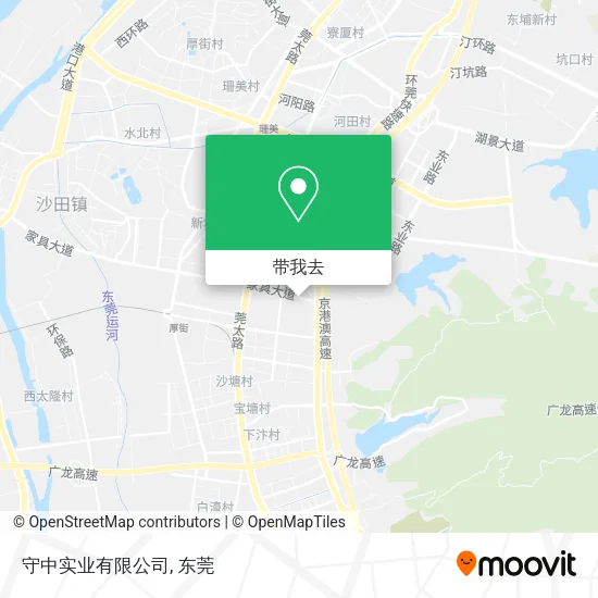守中实业有限公司地图