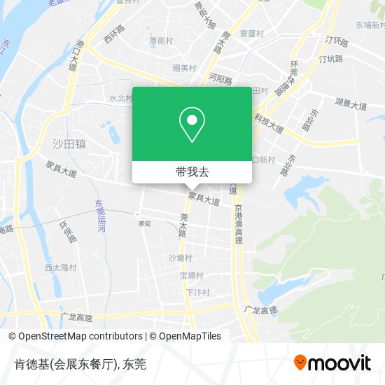 肯德基(会展东餐厅)地图