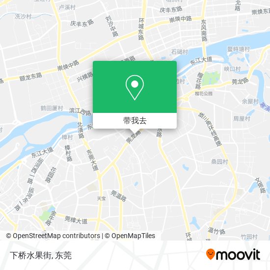 下桥水果街地图