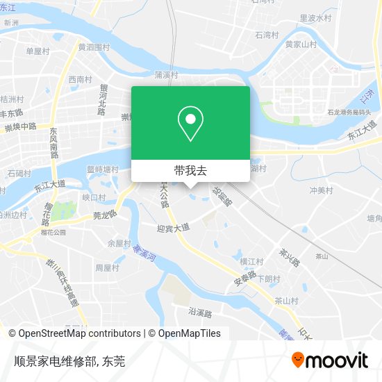 顺景家电维修部地图