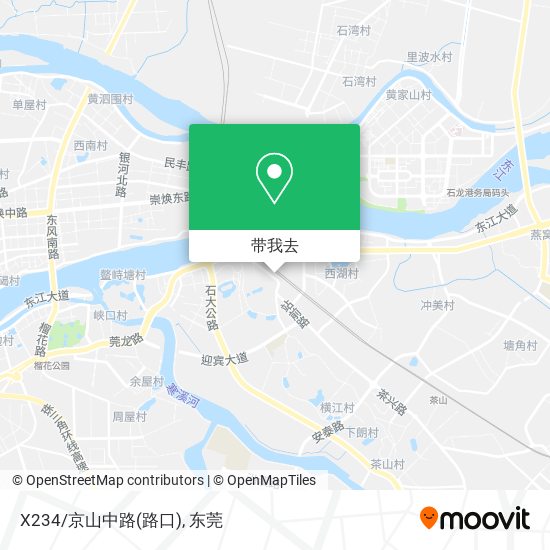 X234/京山中路(路口)地图