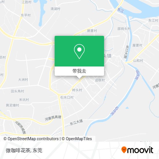 微咖啡花茶地图