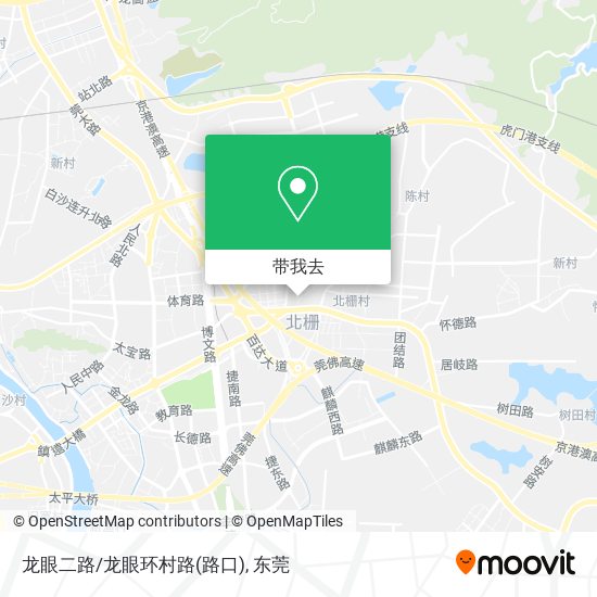 龙眼二路/龙眼环村路(路口)地图
