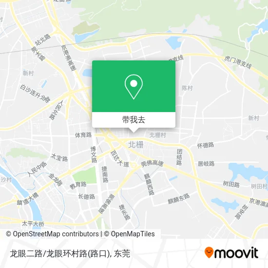 龙眼二路/龙眼环村路(路口)地图