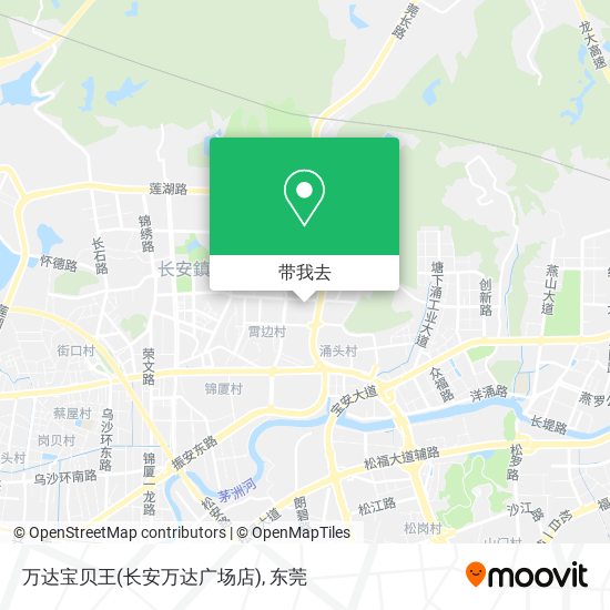 万达宝贝王(长安万达广场店)地图