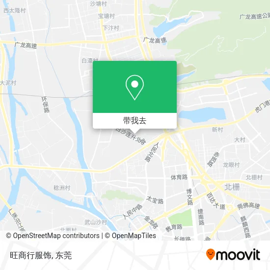 旺商行服饰地图
