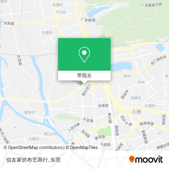 佰友家纺布艺商行地图