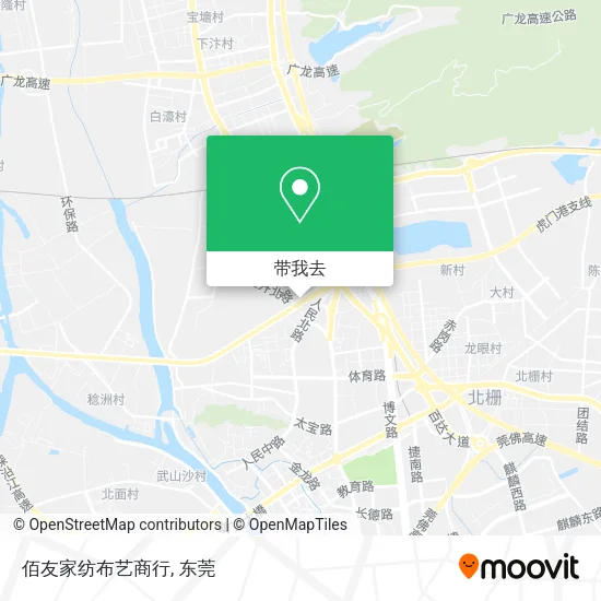 佰友家纺布艺商行地图