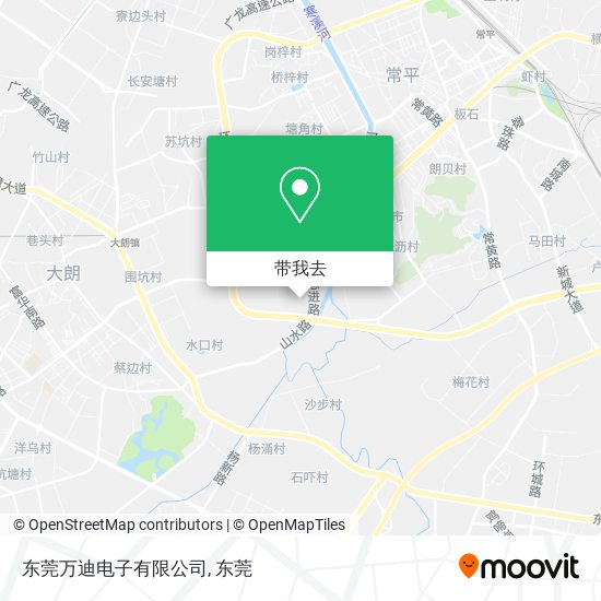 东莞万迪电子有限公司地图
