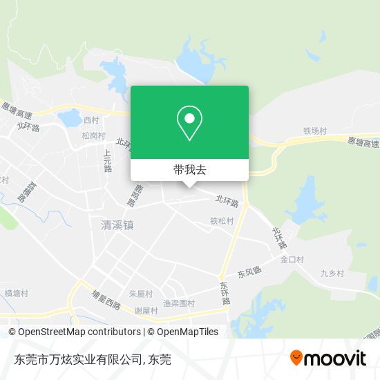 东莞市万炫实业有限公司地图