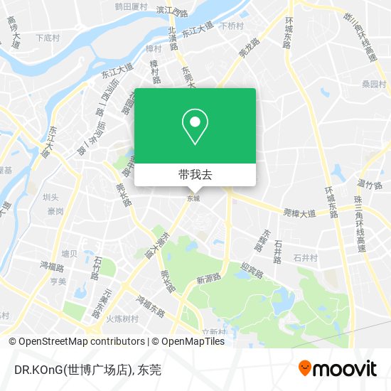 DR.KOnG(世博广场店)地图