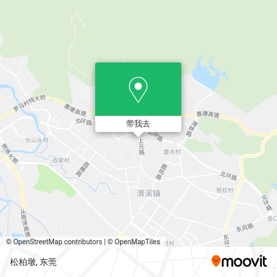 松柏墩地图