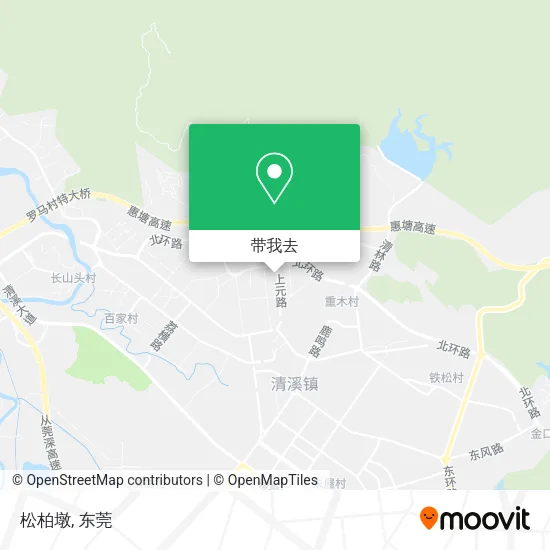 松柏墩地图