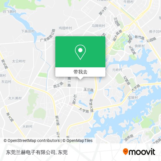 东莞兰赫电子有限公司地图