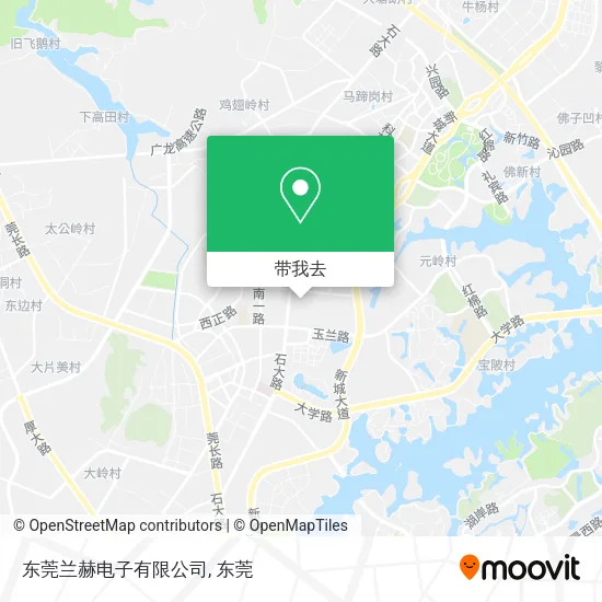 东莞兰赫电子有限公司地图