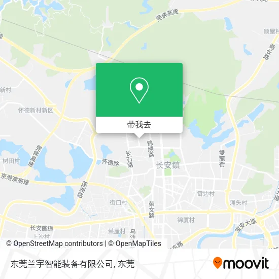 东莞兰宇智能装备有限公司地图