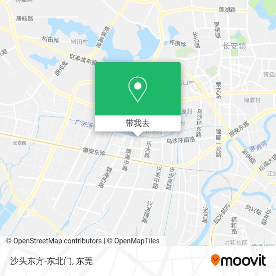 沙头东方-东北门地图
