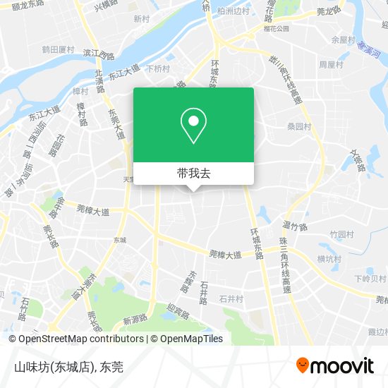 山味坊(东城店)地图