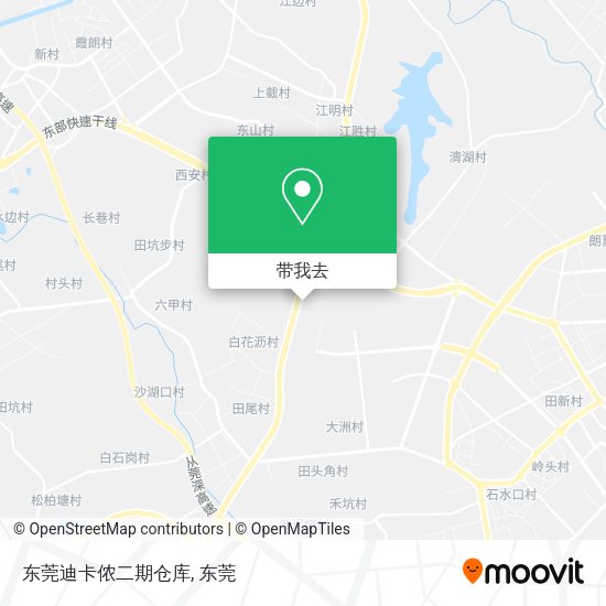 东莞迪卡侬二期仓库地图