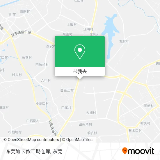 东莞迪卡侬二期仓库地图