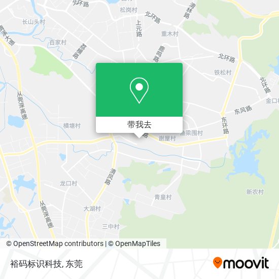 裕码标识科技地图