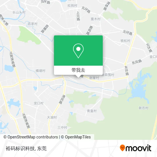裕码标识科技地图